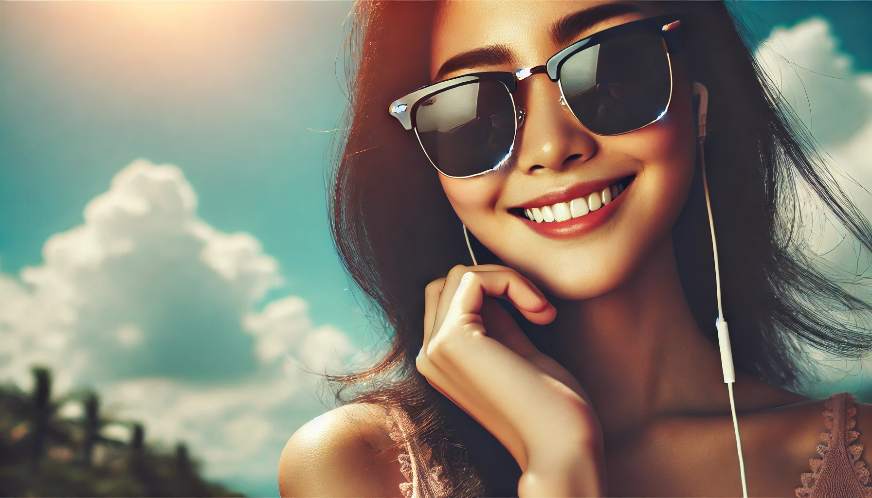 Lần sau khi ra nắng, bạn nhớ đeo kính mát nhé! Đôi mắt của bạn sẽ cảm ơn bạn!